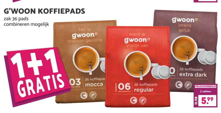 Aanbieding: Koffiepads