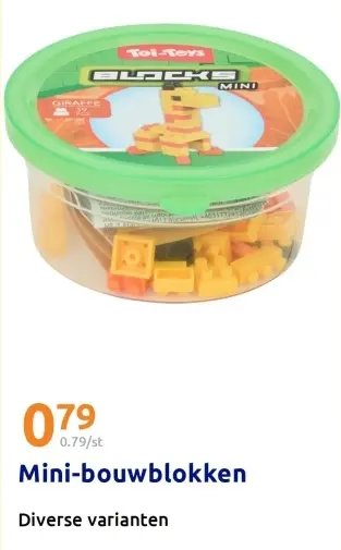 Aanbieding: Mini-bouwblokken