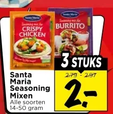Aanbieding: Santa Maria Seasoning Mixen
