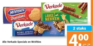 Aanbieding: Alle Verkade Specials en McVities