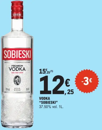 Offre: Sobieski Vodka