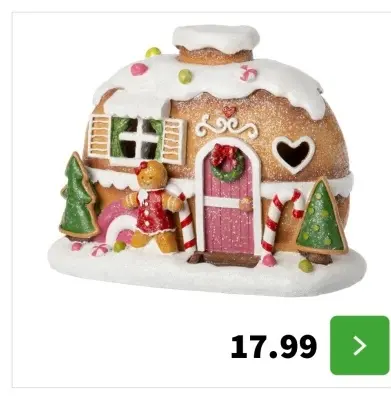 Aanbieding: Gingerbread House Decoration