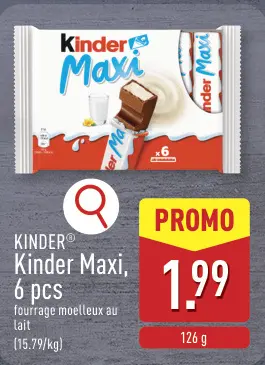 Offre: Kinder Maxi