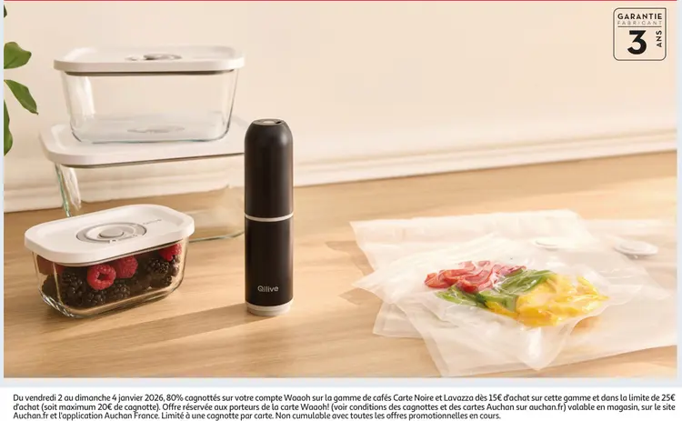 Offre: Cafés Carte Noire et Lavazza