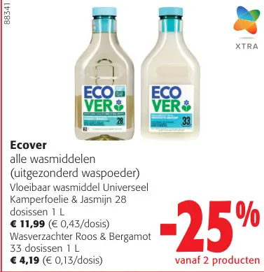 Promotie: Ecover