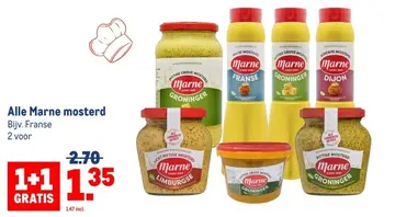 Aanbieding: Alle Marne mosterd