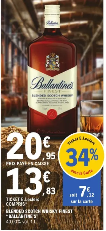 Aanbieding: Blended scotch whisky finest