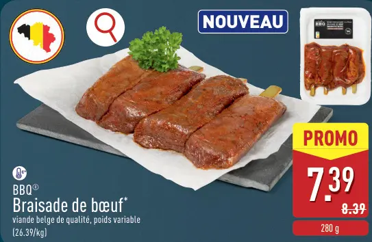 Offre: Braisade de bœuf