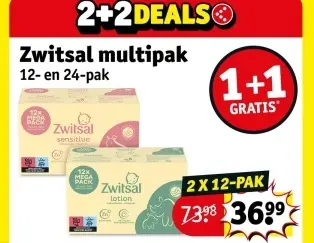 Aanbieding: Zwitsal multipak