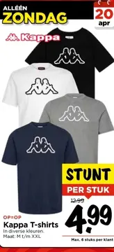 Aanbieding: Kappa T-shirts