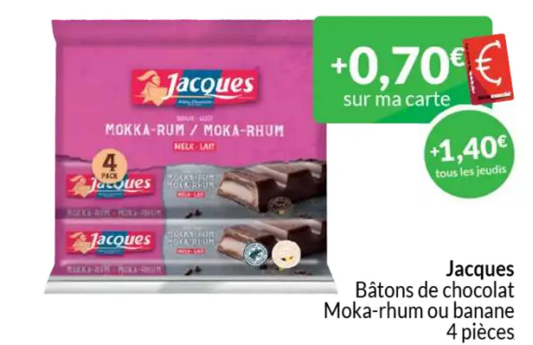 Offre: Bâtons de chocolat