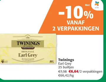 Aanbieding: Twinings Earl Grey