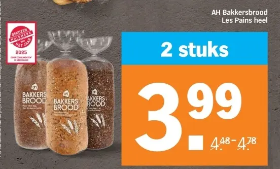 Aanbieding: Bakkers Brood