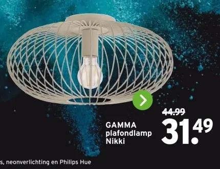 Aanbieding: plafondlamp Nikki
