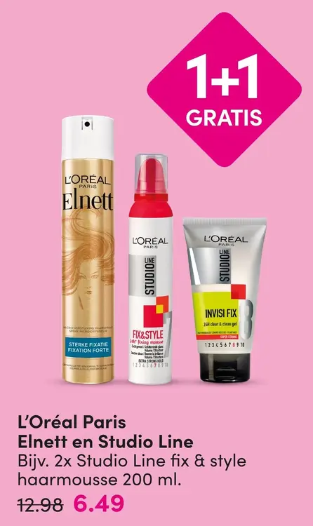 Aanbieding: Elnett en Studio Line