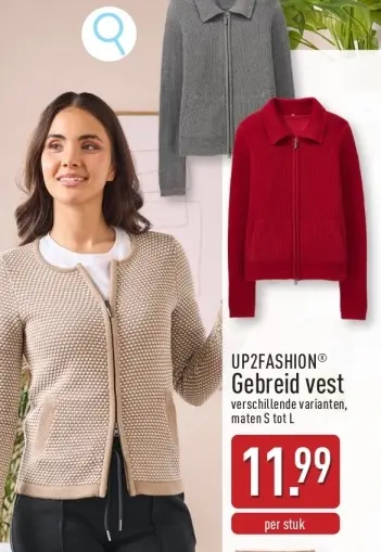 Promotie: Gebreid vest