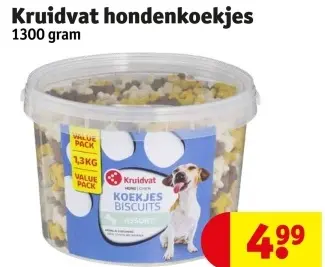 Aanbieding: Kruidvat hondenkoekjes