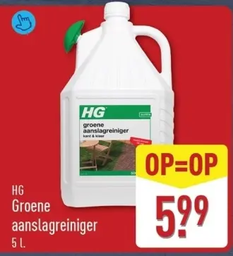 Aanbieding: Groene aanslagreiniger