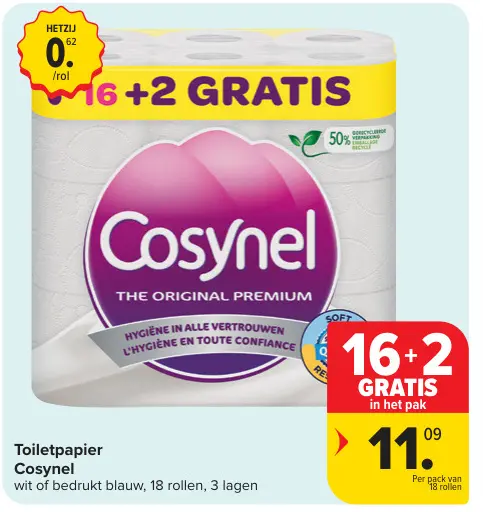 Promotie: Toiletpapier