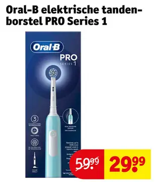 Aanbieding: Oral-B elektrische tandenborstel PRO Series 1