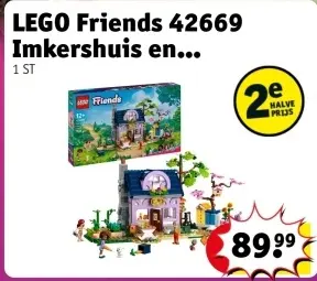 Aanbieding: LEGO Friends 42669 Imkershuis en...