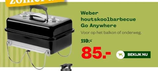 Aanbieding: Houtskoolbarbecue Go Anywhere