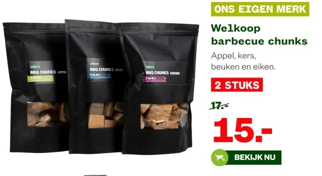 Aanbieding: Barbecue chunks