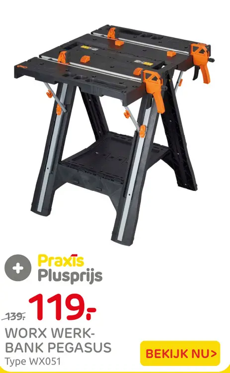 Aanbieding: Werk-bank pegasus