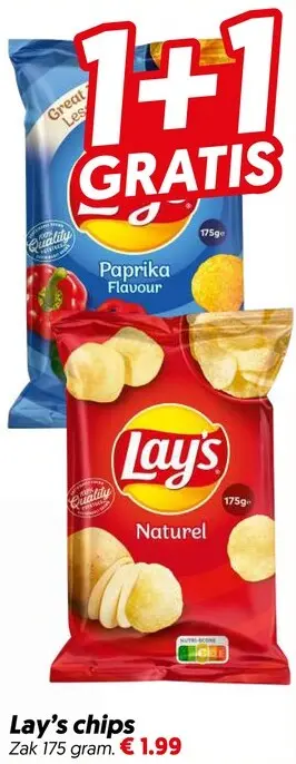 Aanbieding: Lay's chips