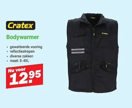 Promotie: Bodywarmer