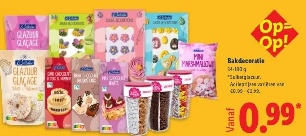 Aanbieding: Bakdecoratie