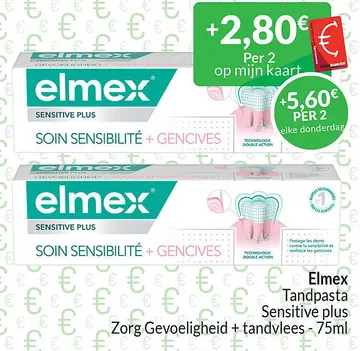Aanbieding: Tandpasta Sensitive plus