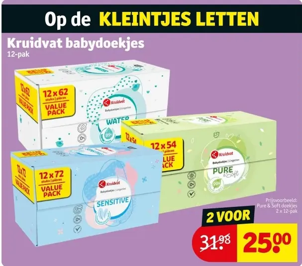 Aanbieding: babydoekjes