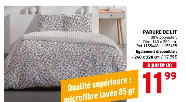 Offre: Parure de lit