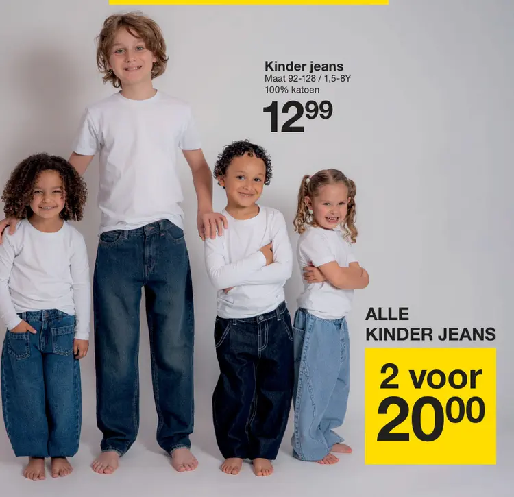 Promotie: Kinder jeans