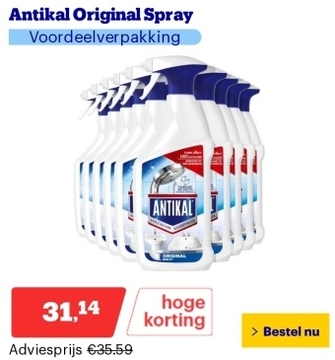 Aanbieding: Antikal Original Spray - Voordeelverpakking 10 x 700ml