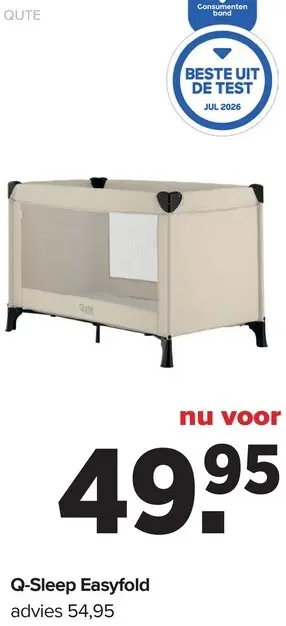 Aanbieding: QUTE Q-Sleep Easyfold