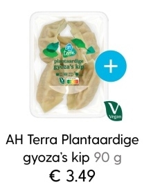 Aanbieding: AH Terra Plantaardige gyoza's kip