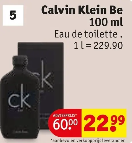 Promotie: Be Eau de toilette