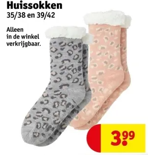 Aanbieding: Huissokken