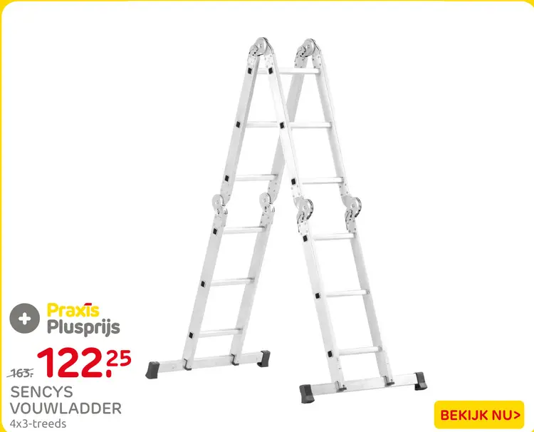 Aanbieding: Sencys vouwladder