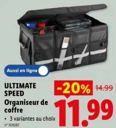Offre: Organiseur de coffre