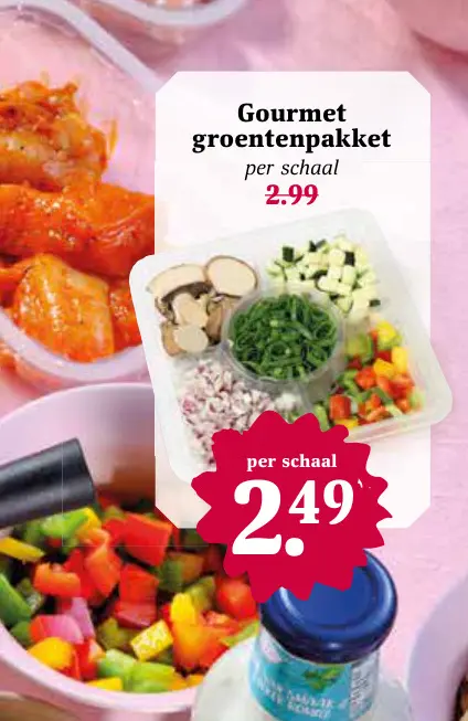 Aanbieding: Gourmet groentenpakket