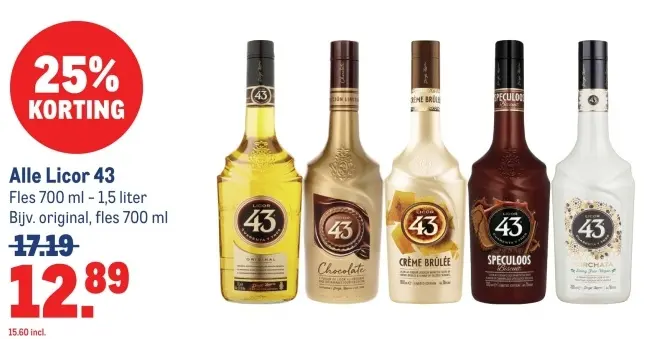 Aanbieding: Licor 43