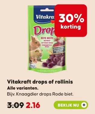Aanbieding: drops of rollinis