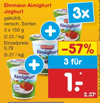 Aanbieding: Almighurt Joghurt