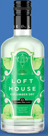 Aanbieding: Loft House Gin Cucumber Dry Alcoholvrij 70CL