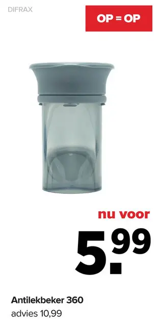 Promotie: Antilekbeker 360