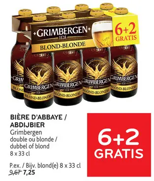 Offre: Bière d'abbaye / abdijbier