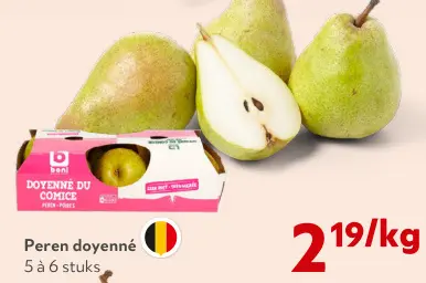 Promotie: Peren doyenné